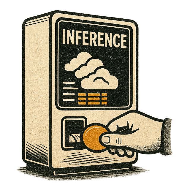Token used for inference purchases